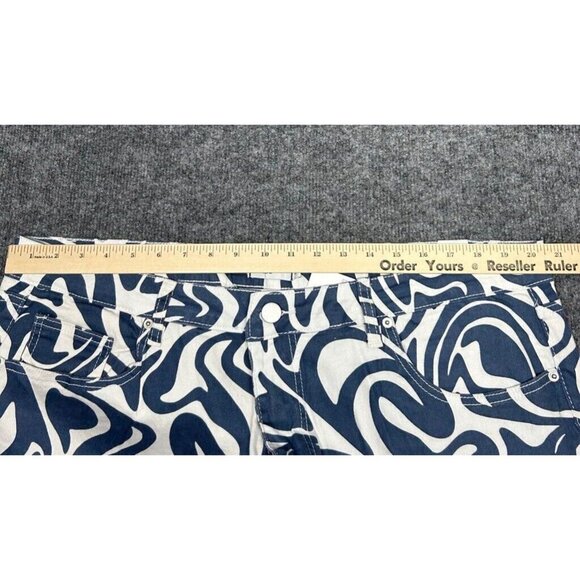 Rue21 Jeans Womens Plus 3X Blue Denim Skate Straight Leg Stretch High Rise New - Picture 10 of 12